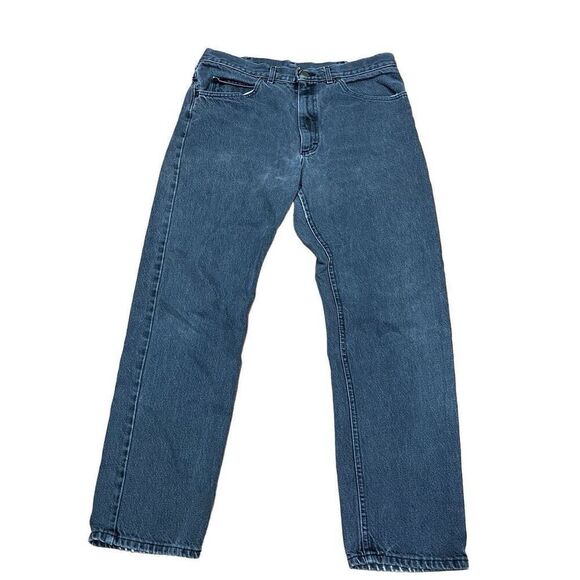 L.L. Bean Mens Double L Straight Leg Jeans Black Size 30 - Picture 2 of 10